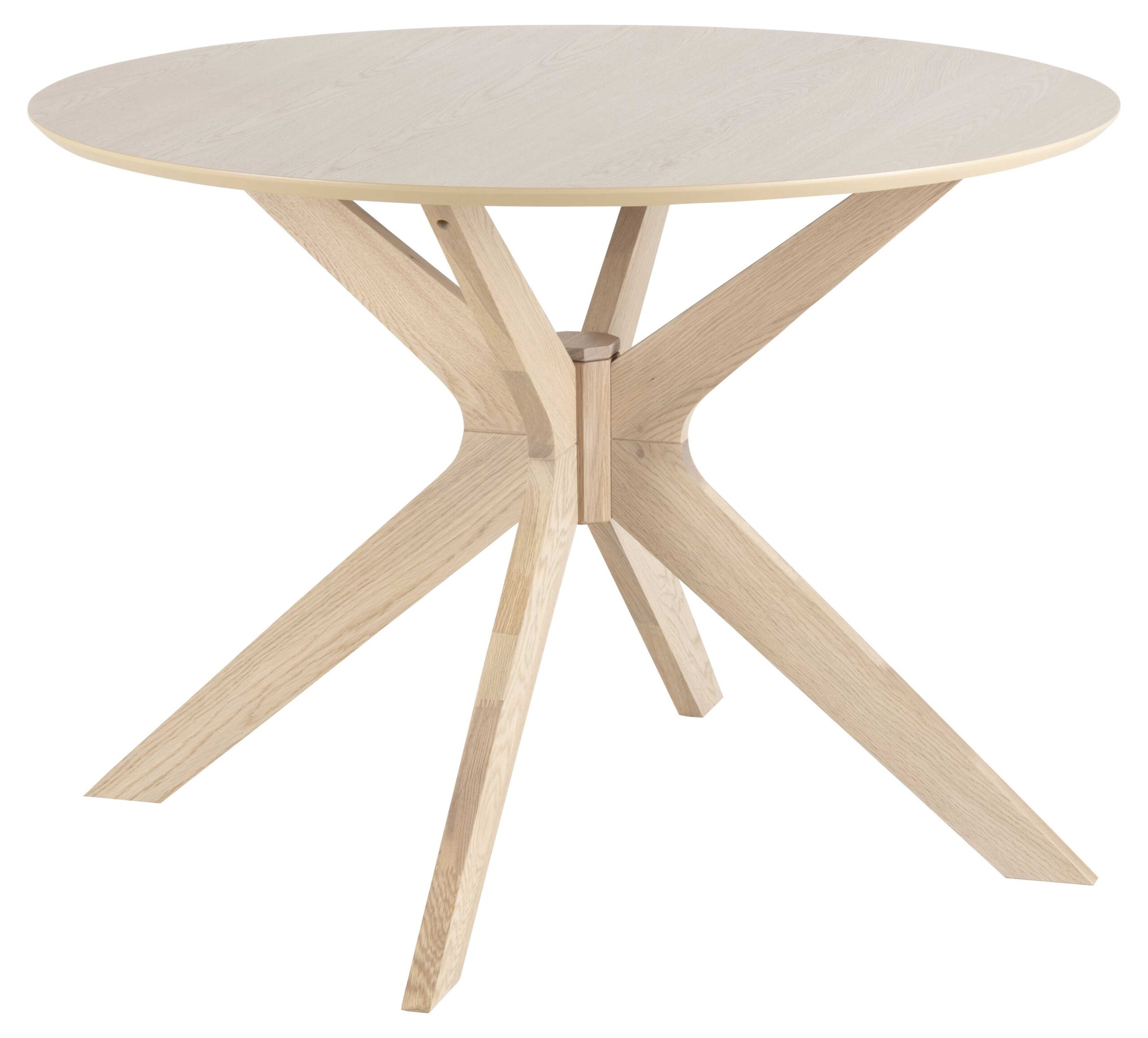 ACT NORDIC Duncan Matbord - Naturlig EkfanÃƒÂ©r / Ek, Runt (ÃƒËœ 105 cm)