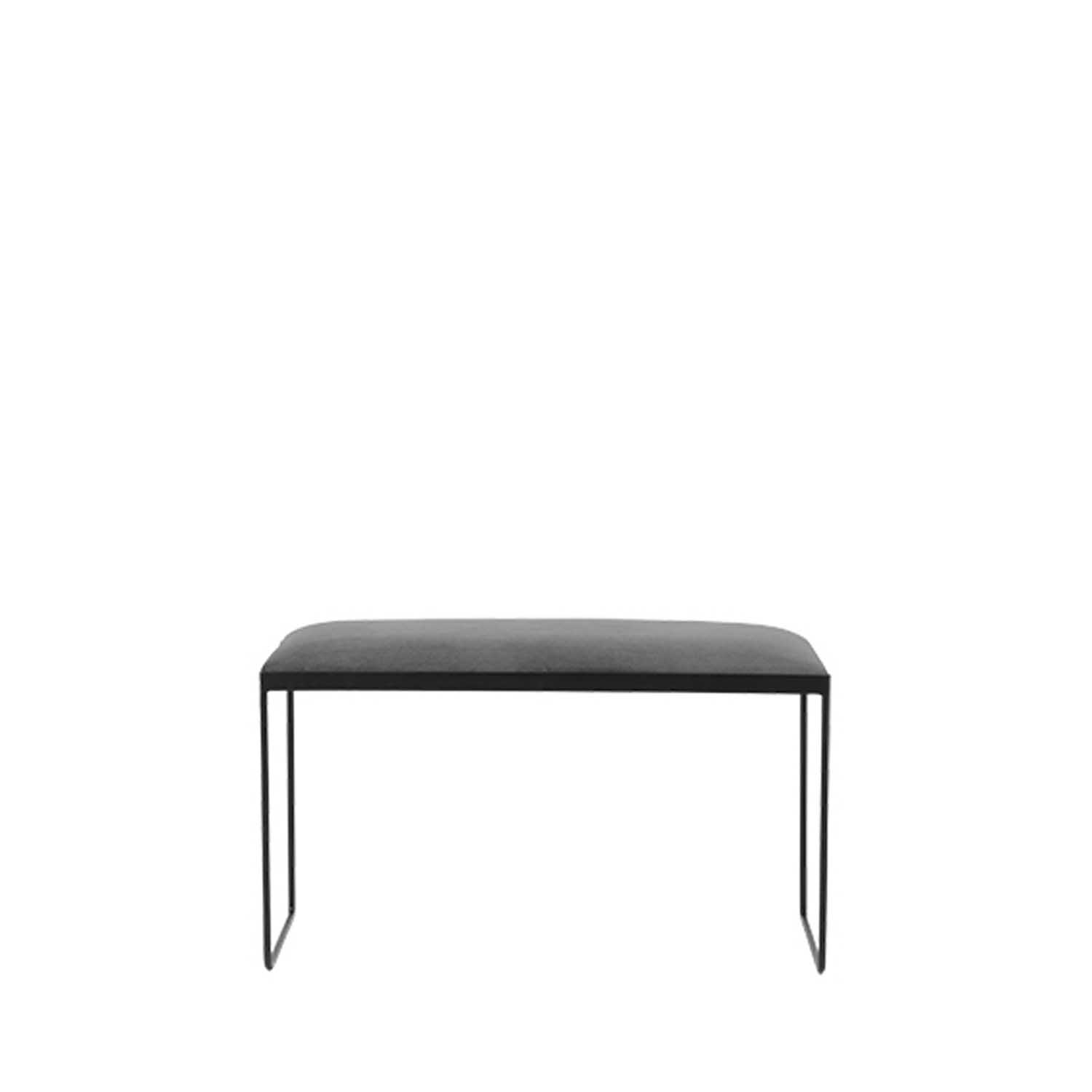 BROSTE COPENHAGEN Gorm Bänk - Polyester, Rektangulär (85 x 40 cm)