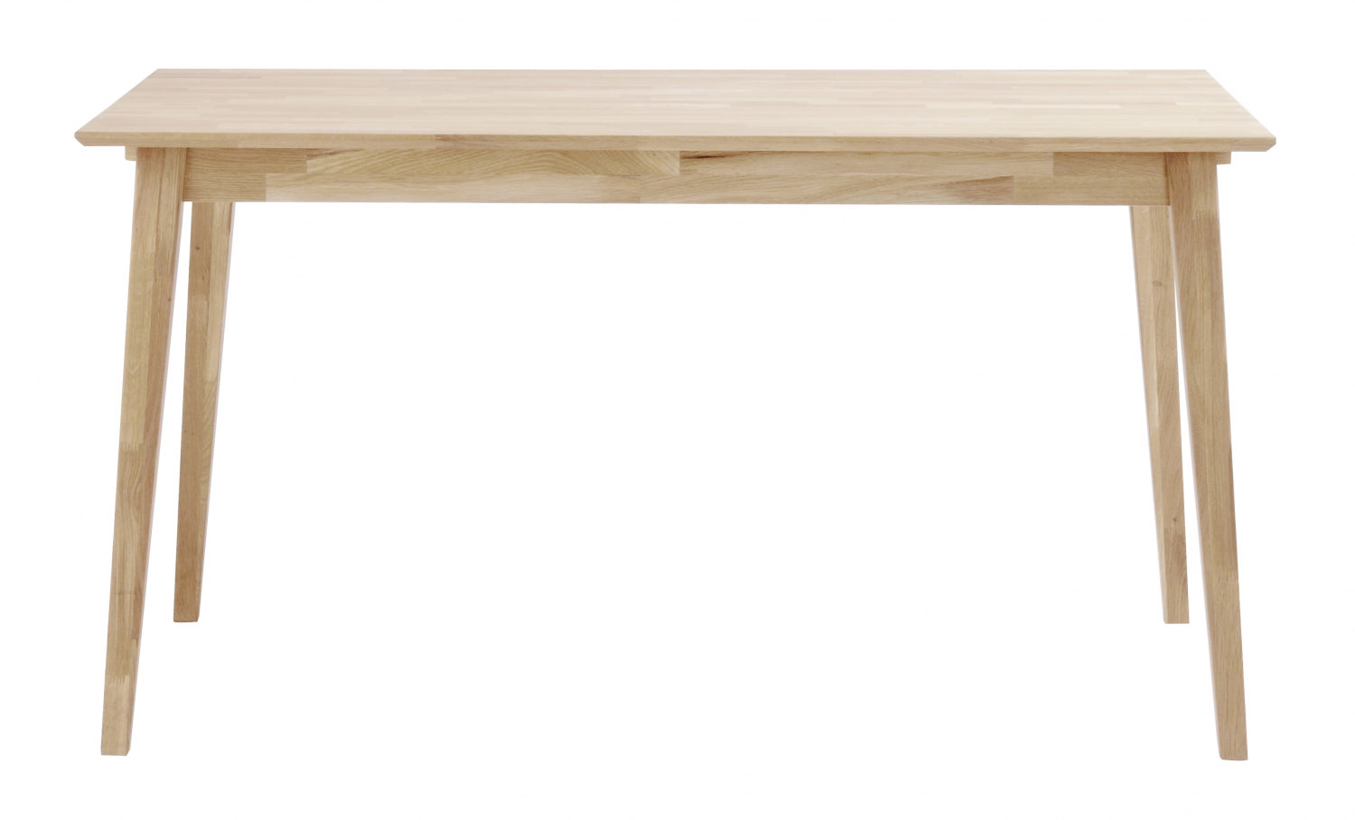 ROWICO Filippa Matbord - Vitpigmenterad Ek med Utdragsfunktion (140 x 90 cm)