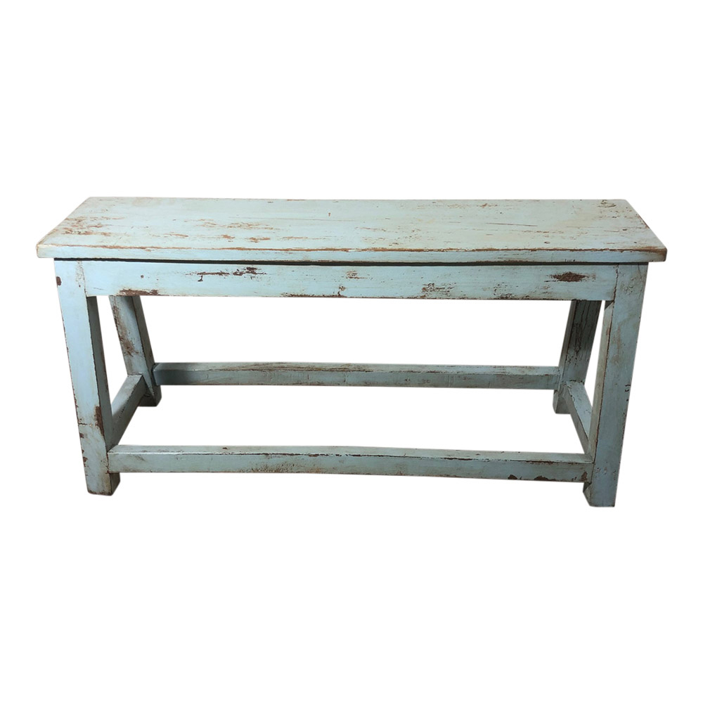 SJÄLSÖ NORDIC original träbänk - ljusblått trä (86x24)