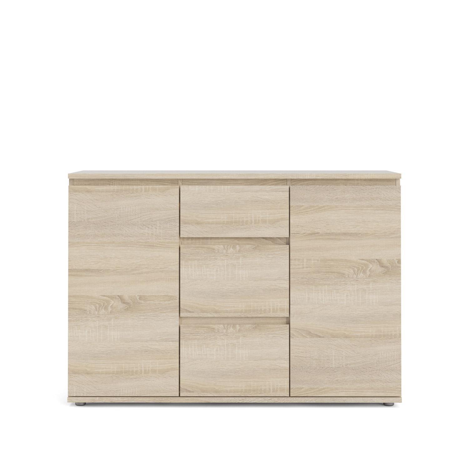 TVILUM Nova skänk - naturfärgat kompositträ, ekstruktur, (84x40)