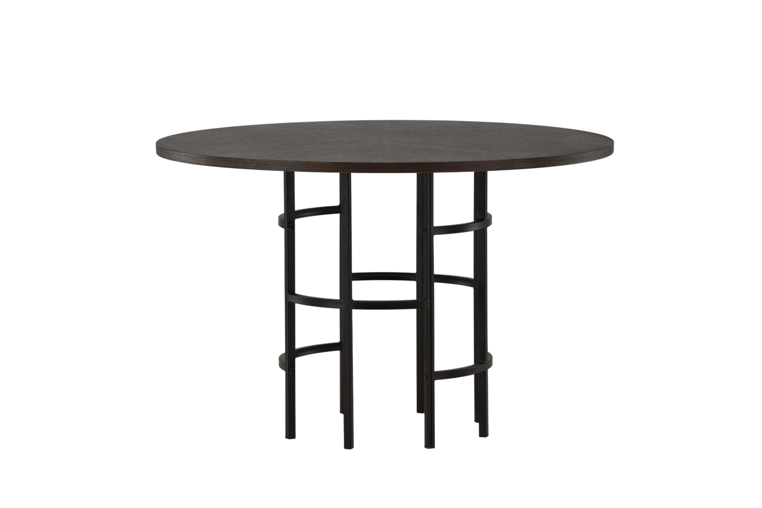 VENTURE DESIGN Copenhagen matbord, runt - mockafaner (Ø115)